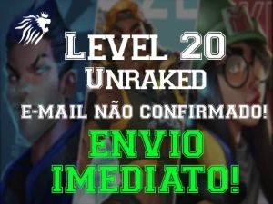 CONTAS SMURF UNRANKED DE VALORANT - PRONTAS PARA O COMP