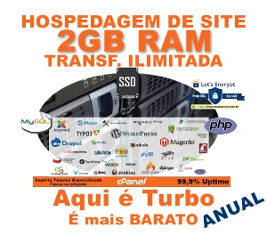 Hospedagem Site 5GB - Anual - Profissional + SSL Grátis