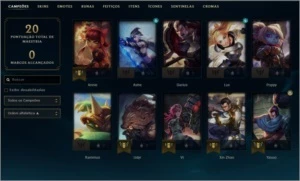 CONTA LVL 30 - UNRANKED - EMAIL NÃO VERIFICADO - League of Legends LOL
