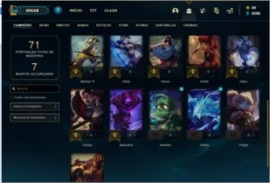 Conta bronze 4 - League of Legends LOL
