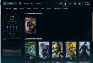 Conta bronze 4 - League of Legends LOL