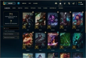 Conta bronze 4 - League of Legends LOL