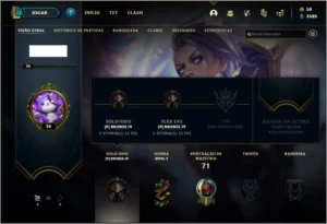 Conta bronze 4 - League of Legends LOL