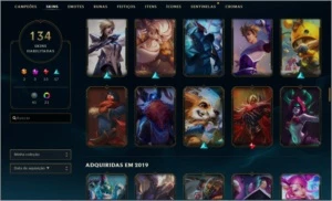 Venda de conta League of Legends LOL