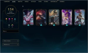 Venda de conta League of Legends LOL