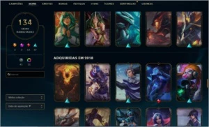 Venda de conta League of Legends LOL