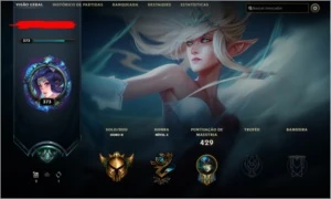 Venda de conta League of Legends LOL