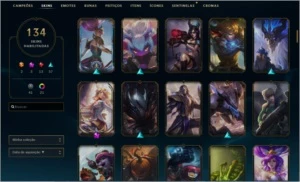 Venda de conta League of Legends LOL