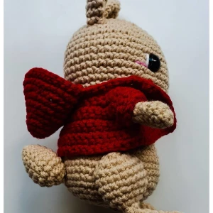 filhinho coelho popsom amigurumi