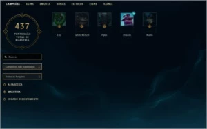 Conta diamante 5 - League of Legends LOL