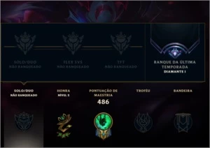 CONTA DIAMANTE 1, MUITAS SKINS E CRM, LEAGUE OF LEGENDS LOL