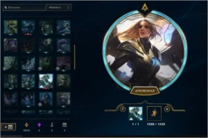 CONTA DIAMANTE 1, MUITAS SKINS E CRM, LEAGUE OF LEGENDS LOL