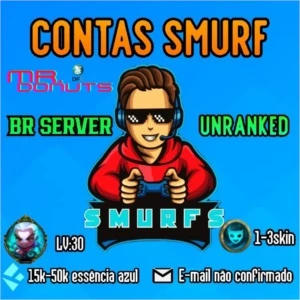 CONTA UNRANKED SMURF EUW/NA LEAGUE OF LEGENDS LOL