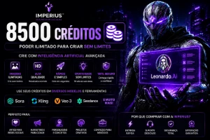 Leonardo AI Premium | 8500 Créditos | Entrega Rápida - Outros
