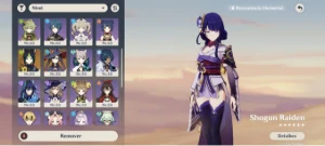 Conta De Genshin Impact Com Raiden+Bis E Outros T5