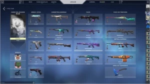 conta de valorant com skin com elo baixo