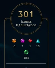 conta ex grão mestre, tem emoji de gm - League of Legends LOL