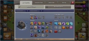 Conta Clash Of Clans CV 9 Semi-Full