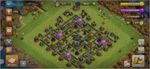 Conta Clash Of Clans CV 9 Semi-Full