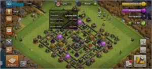 Conta Clash Of Clans CV 9 Semi-Full