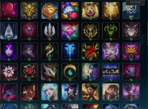Conta abandonada muitos icones⭐ - League of Legends LOL