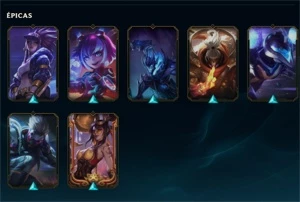 Conta abandonada muitos icones⭐ - League of Legends LOL