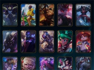 Conta abandonada muitos icones⭐ - League of Legends LOL