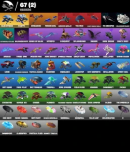Conta Fortnite 81 Skins + Minty + All Twitch Packs Season 2