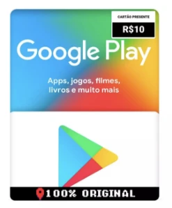 Google Play Gift Card – R$10,00 - Gift Cards