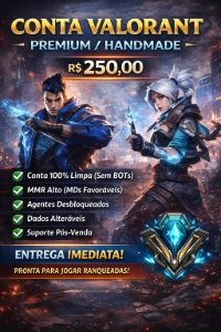 Conta Valorant – Premium / Handmade
