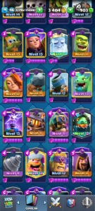 Conta Topzera Com 11 Evoluções [Troféus: 9000] - Clash Royale