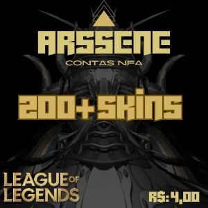 [Lol] Contas Nfa Skins 200+ Br - League of Legends
