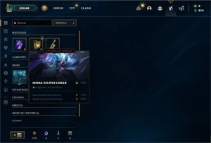 Conta ouro 4 com 35 Champs e 7 Skins - League of Legends LOL