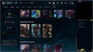 Conta diamante 2 ( s9 mestre) - League of Legends LOL