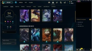 Conta diamante 2 ( s9 mestre) - League of Legends LOL