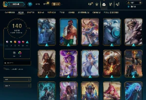 Conta League Of Legends - Main Suporte - 140 Skins LOL