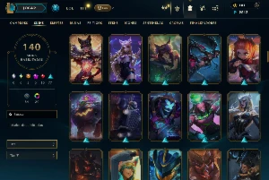 Conta League Of Legends - Main Suporte - 140 Skins LOL