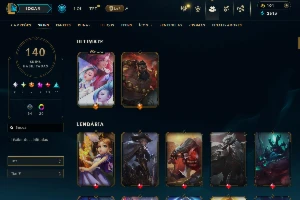 Conta League Of Legends - Main Suporte - 140 Skins LOL