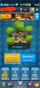 CONTA CLASH ROYALE , 4427 Troféus, 11 lendárias