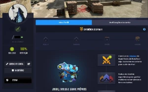 CS:GO + CS2 SUPREMO C/PRIME + GC LEVEL 15 + EMAIL PRIMÁRIO - Counter Strike