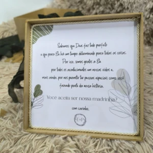 Caixas MDF 21x21x10 Personalizadas - Artesanato e Personalizados