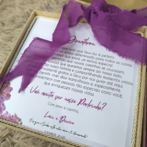 Caixas MDF 21x21x10 Personalizadas - Artesanato e Personalizados