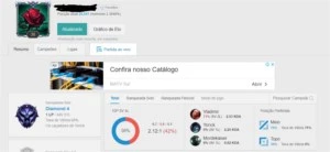 Conta LOL - Diamante IV, 68% de WR - League of Legends
