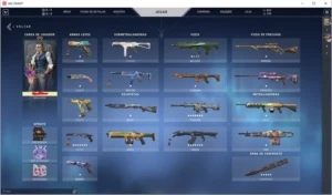 Conta Platina 2, criada no beta e com muitas skins!! - Valorant