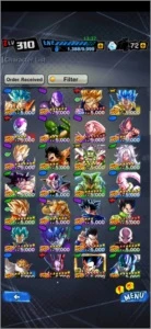 Conta de dragonball legends level 311 - Outros