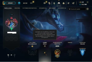 Conta LOL Unranked, 218 skins - League of Legends