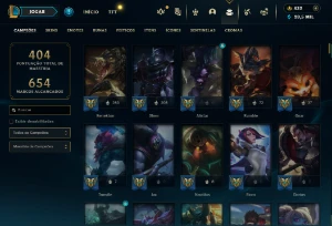 Conta LOL Unranked, 218 skins - League of Legends