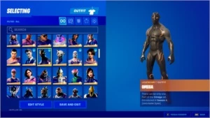 conta fortnite season 3 cap 1 235 skins + 36 jogos na epic.