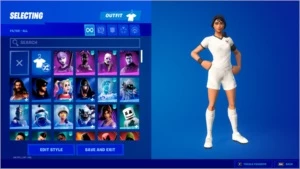 conta fortnite season 3 cap 1 235 skins + 36 jogos na epic.
