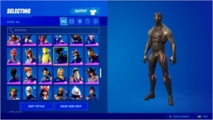conta fortnite season 3 cap 1 235 skins + 36 jogos na epic.